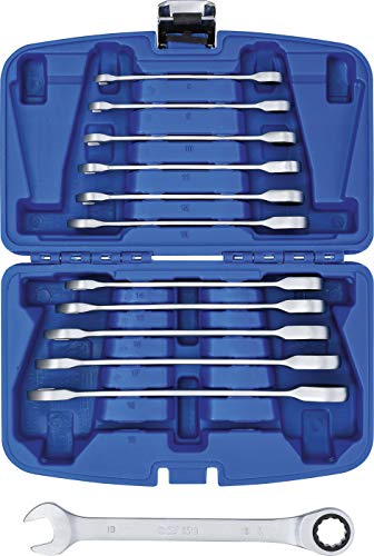 Jeu de clés mixtes pour desserrer les écrous difficiles avec le kit BGS 6541