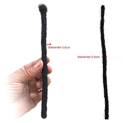 JiSheng 100% Capelli Umani Dreadlocks Estensione