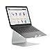 Produktbild Slabo Notebookhalterung Laptopständer für MacBook | MacBook Air | MacBook Pro | Notebooks Aluminium - Silber