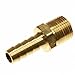 Parker 125HBL-8-12 Hose Barb Male Connector 1/2 ID Hose X 3/4 NPTF