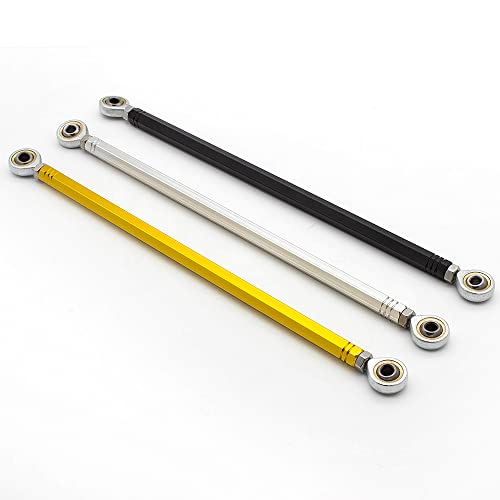 Procnc 120Mm Shift Rod Linkage & Tie Rod Ends Adjustable Position Rearsets Universal Fit Kawasaki Mv Agusta Suzuki Aprilia Benelli Bmw Buell Ducati Honda Triumph Yamaha #TOP2