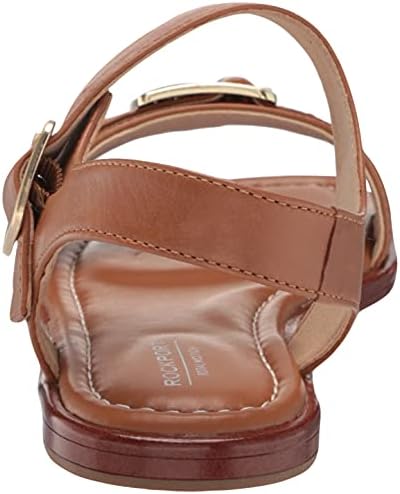 Rockport Women's Total Motion Zadie Buckle Sandal, Cumin LTHR, 6 Wide | Image 2