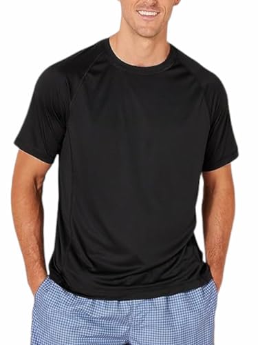 Image of Aqua Holic Swimming T-Shirt Half Sleevs for Men | Quick-Dry UPF 50 Swim Tshirt
