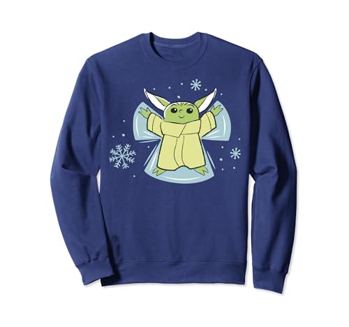 Sweatshirt Star Wars de Noël pour adulte avec motif The Child