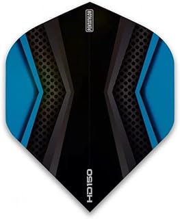 US Darts Pentathlon Blue/Black HD150 Standard Shape Dart Flights - 3 Sets (9 Flights) - 150 Micro (ExtraTough)