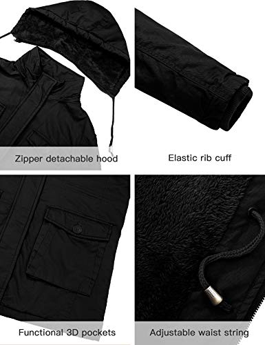 Wantdo Cappotto Invernale Caldo Jacket Outdoor