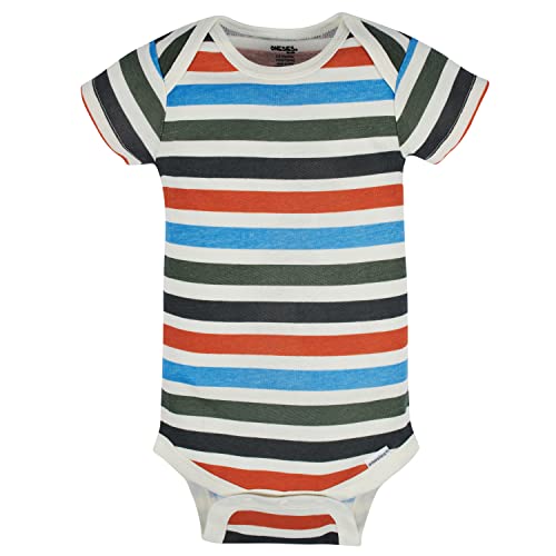 Image of Onesies Brand Baby Boys' 8-pack Short Sleeve Mix & Match Bodysuits