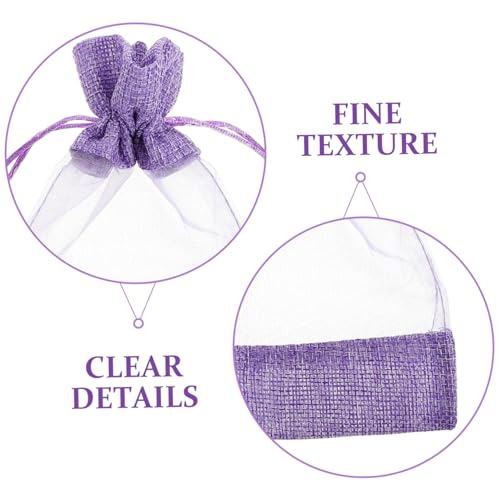 Ciieeo 10pcs Bolsas de Saco Vacías para Flores Secas miniatura 3