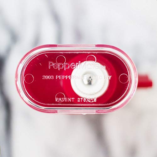 PepperMate Traditional Pepper Mill- Manual High Volume Peppercorns and Salt Grinder with Ergonomic Turnkey Handle and Ceramic Precision Mechanism with Adjustable Grind for the Gourmet Chef (Red) - Thumbnail 7