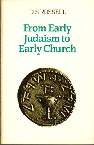 From Early Judaism to Early Church 0800619218 Book Cover