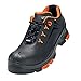 Produktbild Uvex 2 Sicherheitsschuhe, Halbschuhe, Arbeitsschuhe für Damen & Herren, Schwarz/Orange, Größe 43