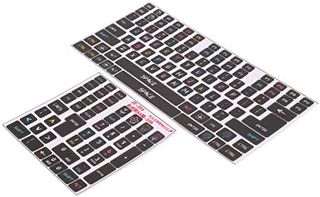 Amazon.com: Serounder Universal English Keyboard Stickers, Replacement ...