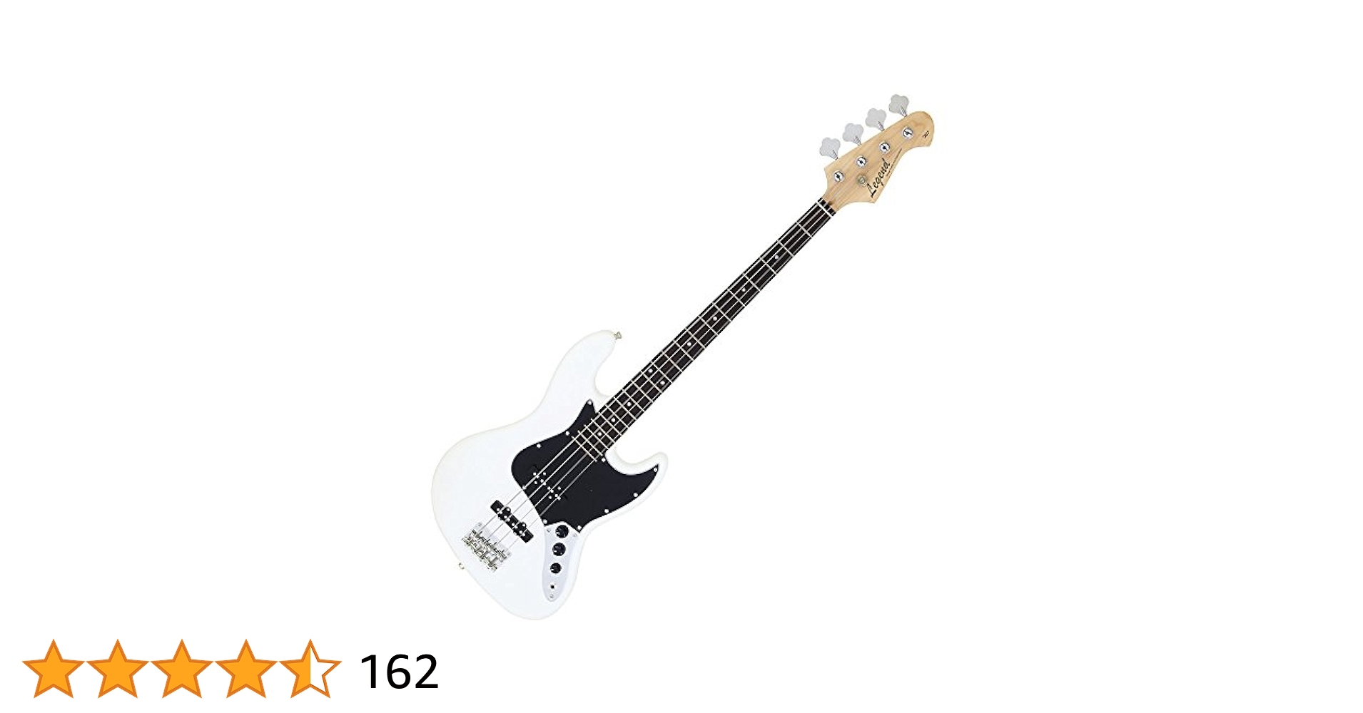 Legend エレキベース ホワイト LEGEND LPB-Z WH エレキベース初心者12点セット 【Fenderアンプ