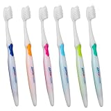 PARO Medic Lot de 6 brosses à dents fabriquées en Suisse Konex Soft pour nettoyer la gomme