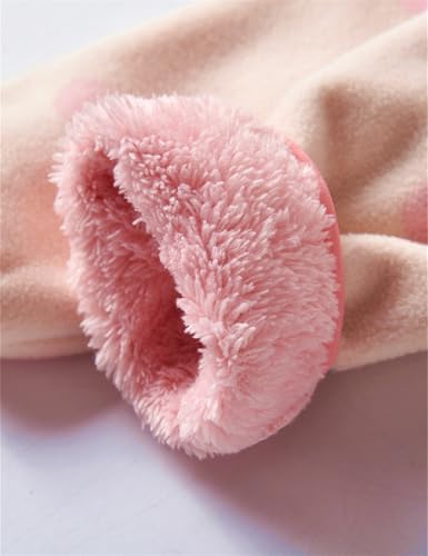 Image of Kids Printed Fleece Jacket Sherpa Lined Lightweight Zip