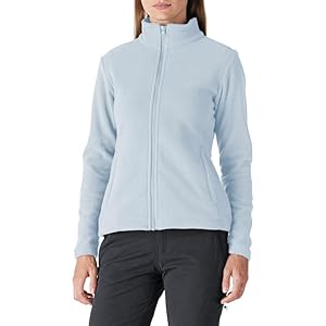Outdoor Ventures Womens Fleece Jackets Ladies Lightweight Warm Full Zip Coat Soft Outerwear Running Jacket With 4 Large Pockets