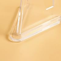 Vista 2 de 5 unids Soportes de acrílico Mini Moneda Display Stand Caballete Soporte Estante Estante para Medallas