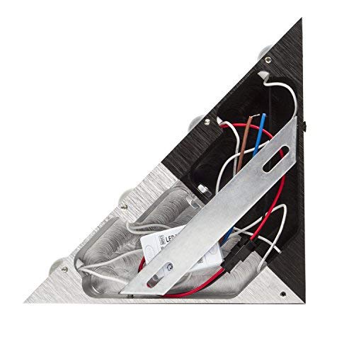 Lightess Up Down Wall Sconce Lights 5W Led Wall Lamp Modern Decorative Triangle Shape for Bathroom Home Theater, Warm White
