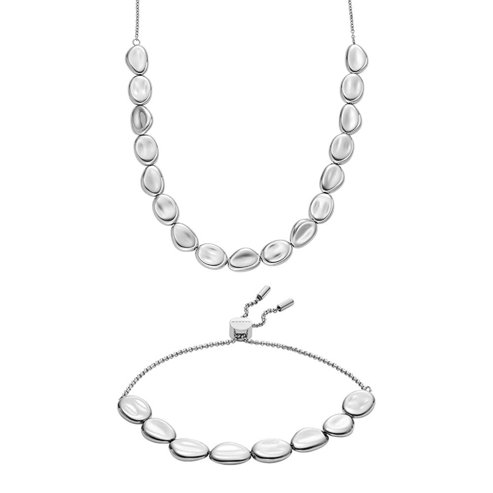 Skagen Set Anja Pebbles Antialérgico para Piel Sensible sin Manchas 4