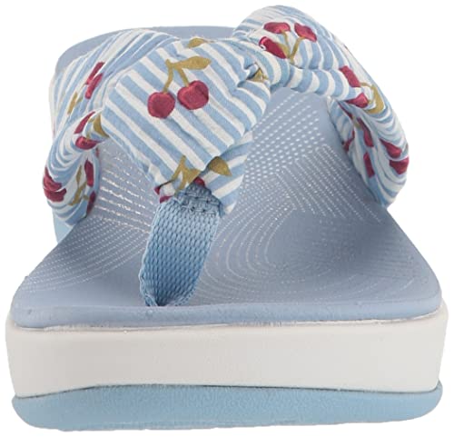 Clarks Women's Arla Glison Flip-Flop, Blue