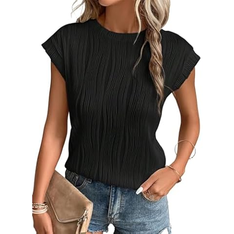 Gemulate Casual Round Neck T-Shirt for Women Cover