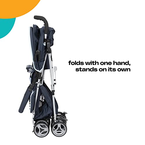 Cosco Simple Fold Compact Stroller, Folds With One Hand And Stands On Its Own, Rainbow #TOP3