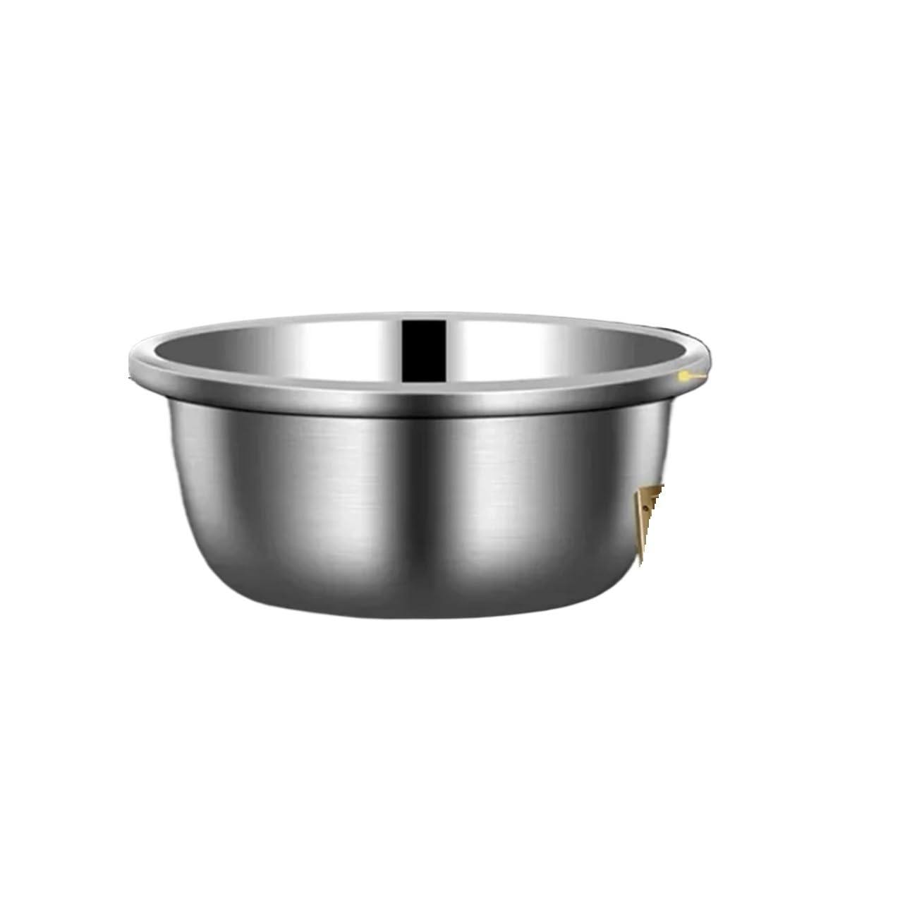 Durszlak Sitko Miska do mieszania 304 Kosz spustowy ze stali nierdzewnej Warzywo Ryż Umywalka Sito wycieku wody Siatka filtra sezamowego(28cm basin)