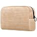Produktbild Bauholz, Schminktasche Entzückende Tragbare Reise Kosmetikbeutel Toilettenartikel Organizer Fall Geschenk für Frauen Weich und Langlebig