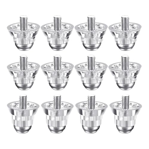 Football Cleat Replacement Spikes | 12 Soccer Spikes Replacement Set | with Metal Head Shoes Studs for Men, Women, Boy and Girl, Soccer Shoes