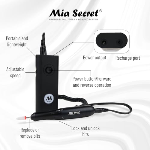 Mia Secret Taladro Eléctrico Profesional de Uñas miniatura 4