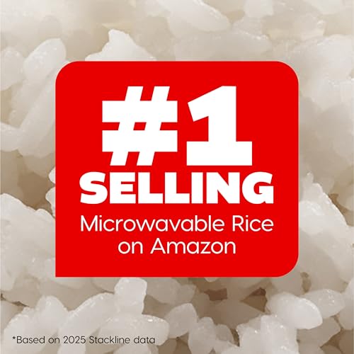 IRIS Instant White Rice (10 Pack), Ultra Premium Japanese Short Grain Sushi Sticky Rice, Microwave for 80 seconds, Non-GMO Gluten Free Vegan, Grown Polished and Packed in Japan