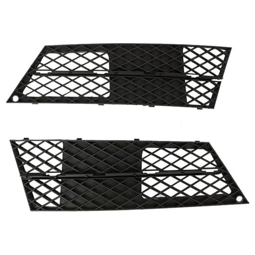 parrilla delantera Para BMW E60 1 par de cubiertas de rejilla inferior del parachoques delantero izquierdo y derecho accesorios para coche parrilla de rayas