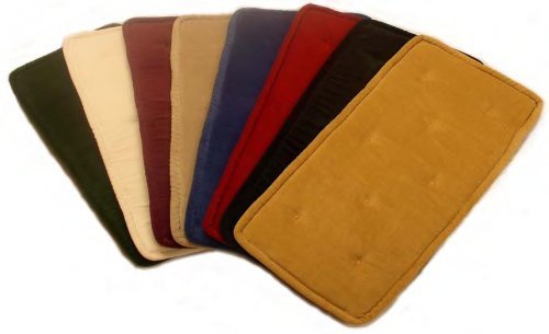 Piano Bench Pad by Jansen, 14 inch X 30 inch, Jet Black by Jansen