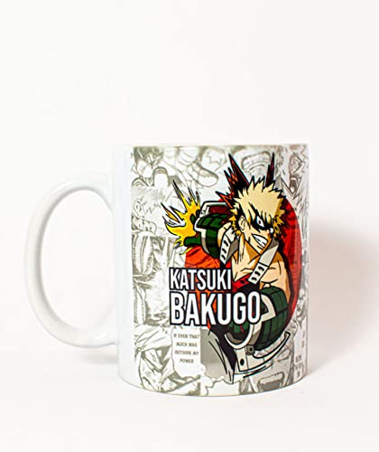 TusPersonalizables.com Canecas - My Hero Acadamy (Caneca - My Hero Acadamy - Katsuki Bakugo - Comic - Anime -...)