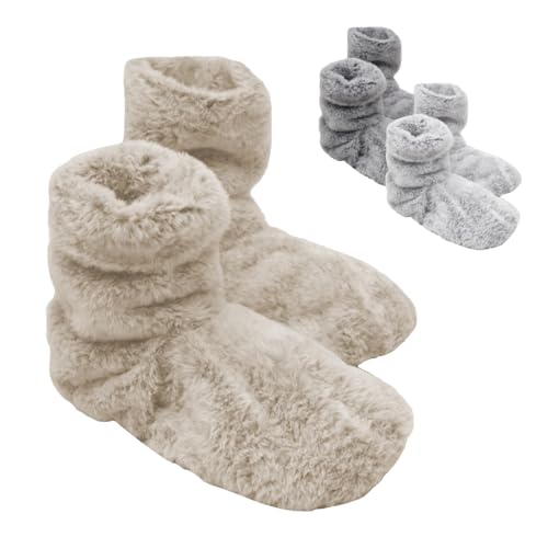 Vivezen - Botas y zapatillas calentadas por microondas con fundas extraíbles - Tallas 36 a 43 - Varios colores