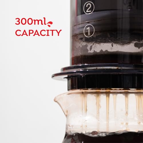 Image of Sipologie Mesh AirBrew with In-Built Mesh Filter & Ceramic Coffee Mug | Travel Coffee Maker | Paper Filters Included | Compact Travel Brewer