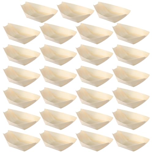Platos desechables en forma de barco para sushi 250 uds miniatura 1