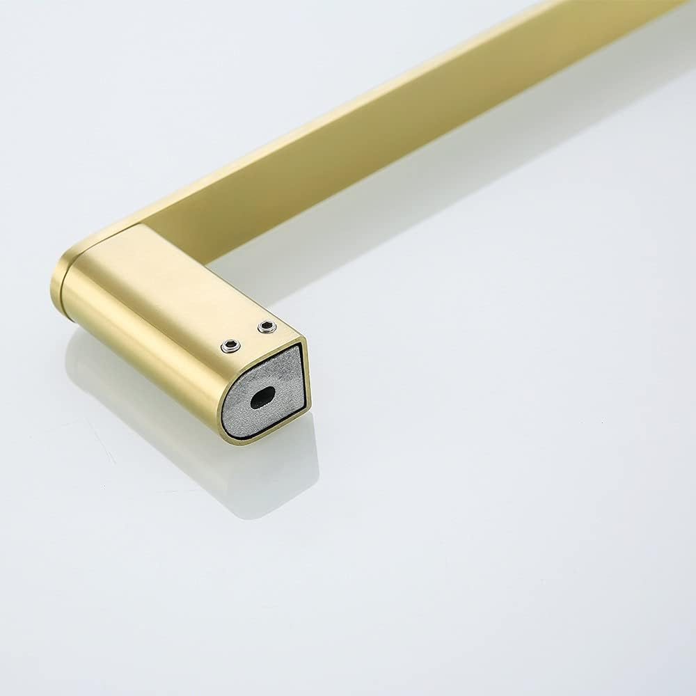 Brushed Gold Bathroom Hardware Set Paper Holder Towel Rack Robe Hook Bar Stainless Steel Accessories