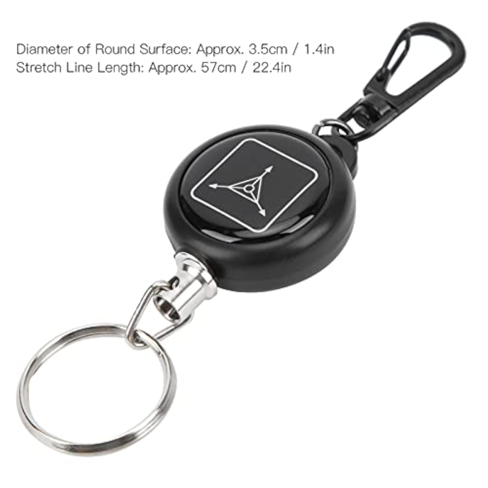 Fly Fishing Tool Retractor, Lightweight Steel Wire Design
