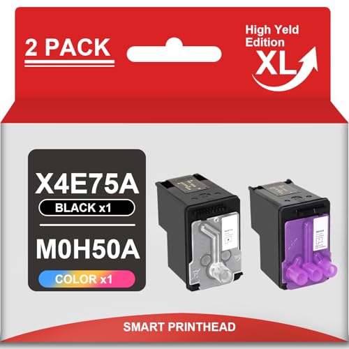 X4E75A M0H50A Printhead (Black & Tri-Color) Replacement For hp Smart Tank Plus 651 Print Head, Compatible With hp 510, 511, 514, 515, 516, 517, 518, 519, 530, 531,532,533, 538, 615, 617 Series Printer