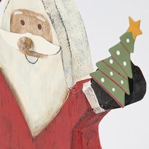 Primitives by Kathy Chunky Sitter Santa