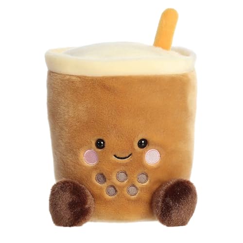 Aurora® Adorable Palm Pals™ Party Sized™ Milky Tea Boba™ Animal de peluche, divertido peluche coleccionable para niños y adultos coleccionistas, perfecto para decorar habitaciones y regalos de