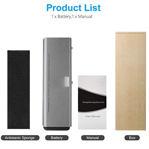 Lqm New Laptop Battery For Apple Macbook Pro 15” A1281 A1286 (2008 Version), Fit Mb772 Mb772/A Mb772J/A Mb772Ll/A #TOP6