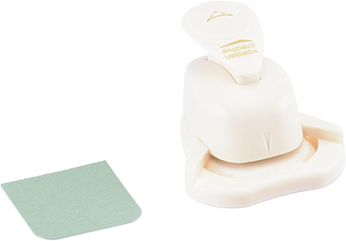 Vaessen Creative Craft Paper Punch, Corner Rounder, Small, for DIY Projects, Scrapbooking, Card Making and More, 12.0 x 8.5 x 4.5 cm, Multicolor