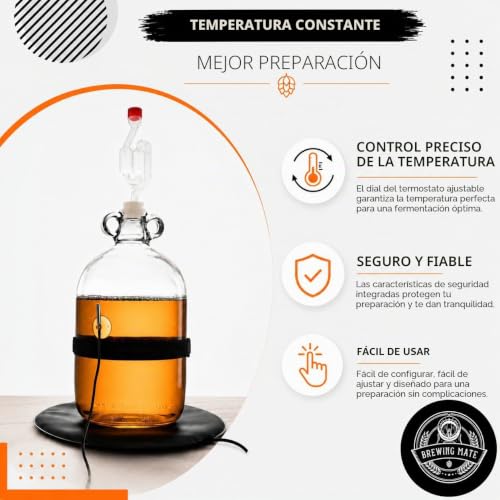 Miniatura 7 de Brewing Mate Home Brew - Alfombrilla Térmica Termostática