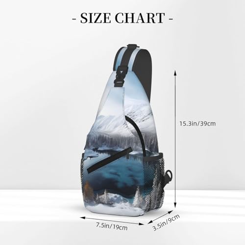 Bolso cruzado impermeable para trekking y viaje miniatura 3