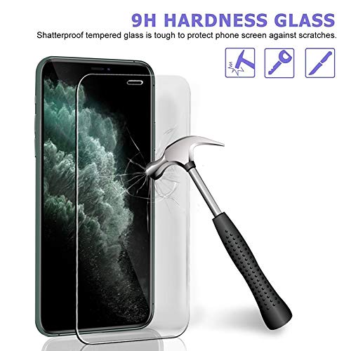 Image of Ferilinso 3 Pack Screen Protector for iPhone 11 Pro Max, Tempered Glass