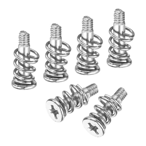 uxcell Vis ressort GPU M2x10mm, 10 pcs, inox