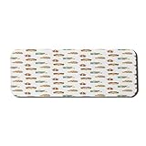 Größe: 40 cm x 75 cm x 0,3 cm (15,8 x 29,5 x 0,12 Zoll). Kleines Rechteck-Mauspad für Home-Office-Desktop-Arbeiten oder Geschäftsreisen.