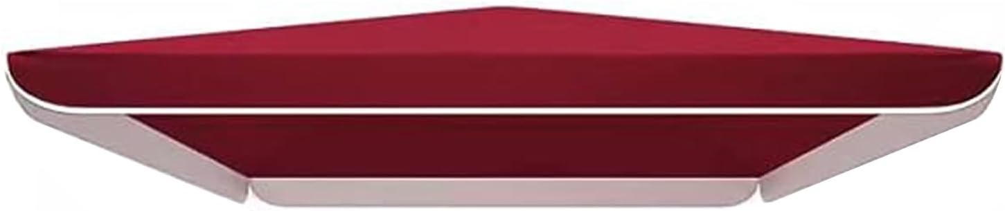 Square/Rectangle Patio Umbrella Replacement Canopy Top Shade Cover for 4 Ribs UV Protection (Canopy Only) (Blue 1.8x2.2m(6x7.2ft))